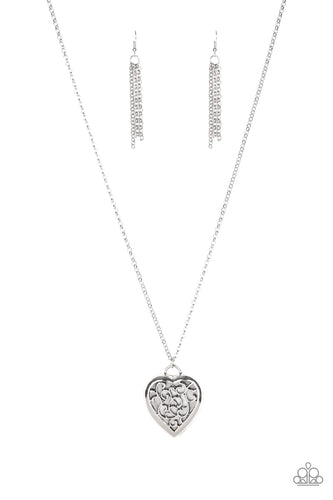 Victorian Valentine - Silver Necklace - Susan's Jewelry Shop