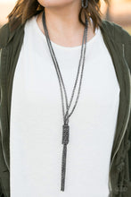 Load image into Gallery viewer, Boom Boom Knock You Out! - Black Necklace - Susan&#39;s Jewelry Shop