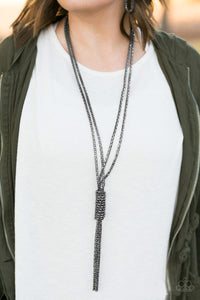 Boom Boom Knock You Out! - Black Necklace - Susan's Jewelry Shop