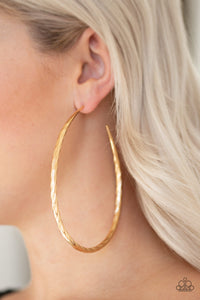 Fleek All Week - Gold Hoop Earrings - Susan's Jewelry Shop