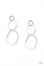 Load image into Gallery viewer, Twisted Trio - Silver Earrings