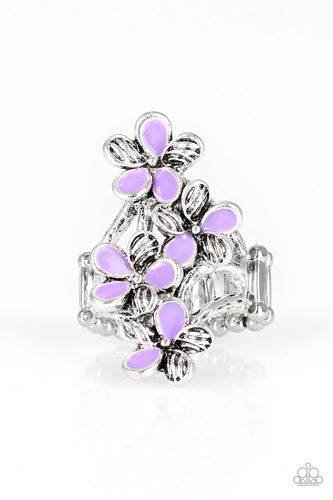 Climbing Gardens - Purple Ring - Susan's Jewelry Shop