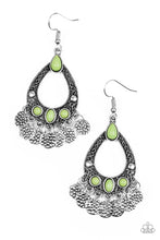Load image into Gallery viewer, Island Escapade - Green Earring