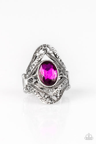 Red Carpet Rebel - Pink Ring - Susan's Jewelry Shop