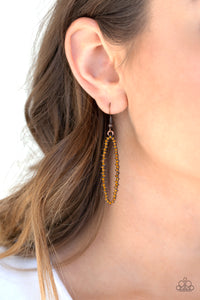 A Little GLOW-mance - Copper Earrings