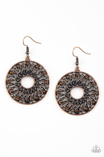Malibu Musical - Copper Earrings - Susan's Jewelry Shop