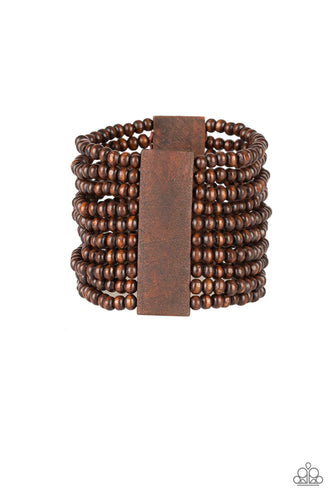 JAMAICAN Me Jam - Brown Bracelet - Susan's Jewelry Shop