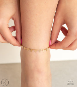 Sand Shark - Gold Anklet - Susan's Jewelry Shop