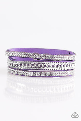 Unstoppable - Purple Snap Bracelet - Susan's Jewelry Shop