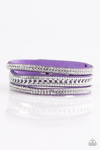 Unstoppable - Purple Snap Bracelet - Susan's Jewelry Shop