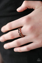 Load image into Gallery viewer, Step Up To The PLAIT - Copper Ring - Susan&#39;s Jewelry Shop