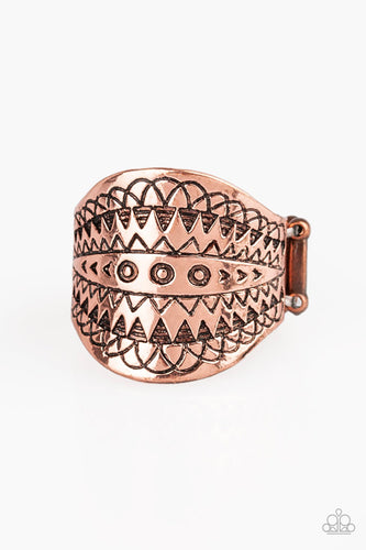 Tiki Tribe - Copper Ring - Susan's Jewelry Shop