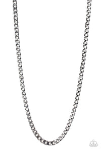 Delta Black Necklace