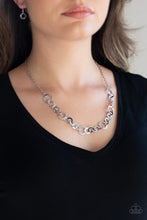Load image into Gallery viewer, Move It On Over Silver Necklace