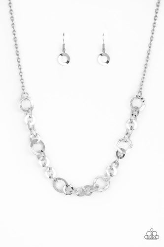 Move It On Over Silver Necklace