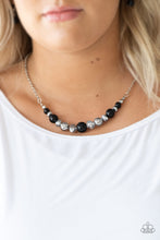 Load image into Gallery viewer, The Big Leaguer Black Necklace