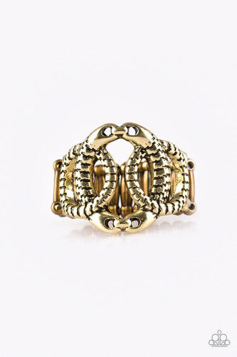 TRIO de Janeiro - Brass Ring Paparazzi Accessories - Susan's Jewelry Shop