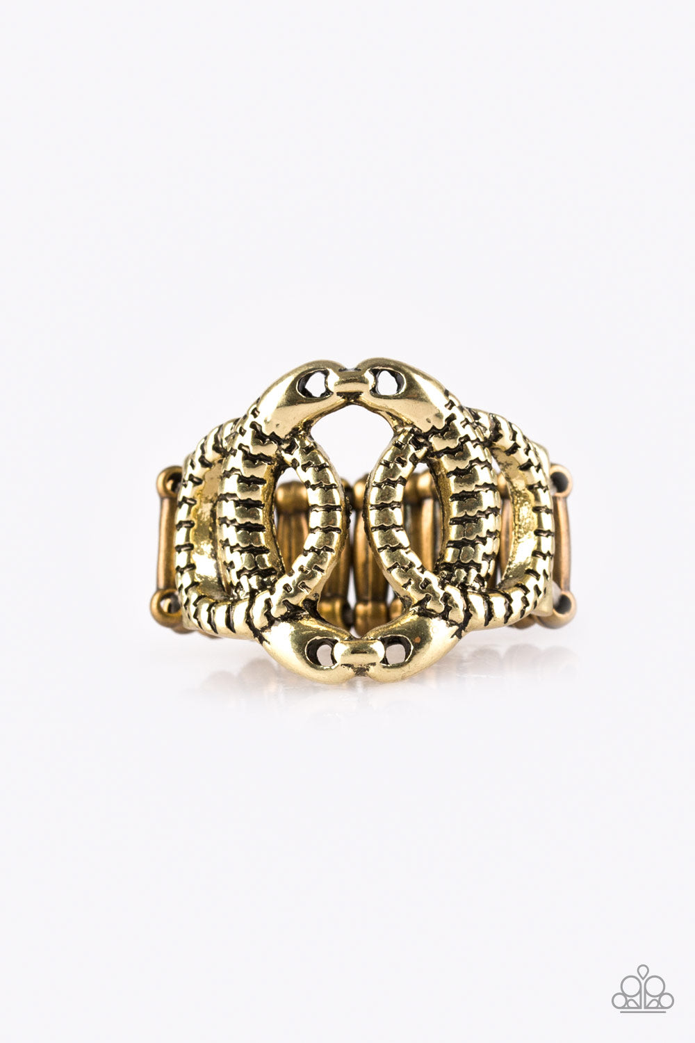 TRIO de Janeiro - Brass Ring Paparazzi Accessories - Susan's Jewelry Shop