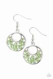 Load image into Gallery viewer, Sugary Shine Green Earrings
