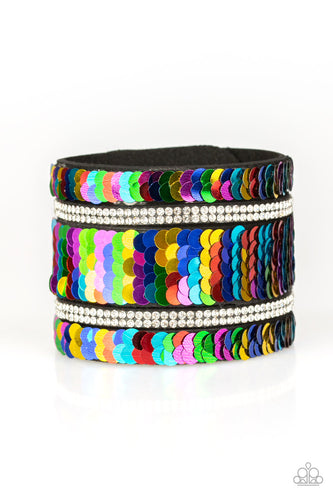 MERMAID Service - Multi Color Sequin Bracelet - Susan's Jewelry Shop