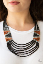 Load image into Gallery viewer, Kickin It Outback - Black Necklace