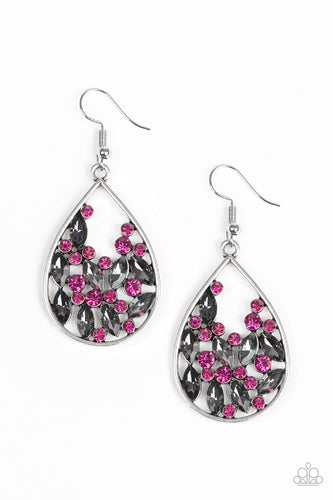 Cash or Crystal? - Pink Earring