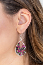 Load image into Gallery viewer, Cash or Crystal? - Pink Earring