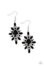 Load image into Gallery viewer, Glamorously Colorful - Black Earring