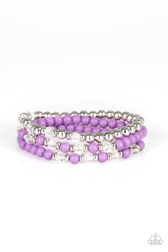 Irresistibly Irresistible - Purple Bracelet