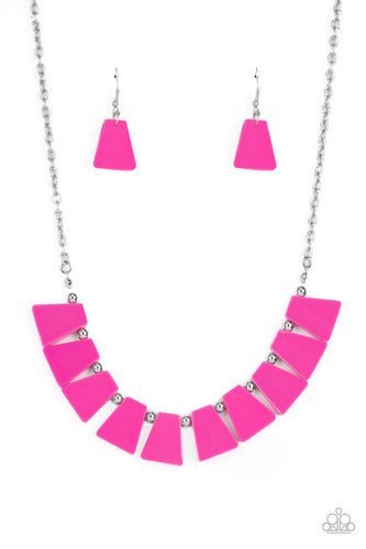 Vivaciously Versatile Pink Necklace