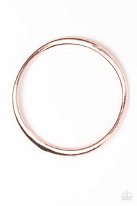 Awesomely Asymmetrical - Rose Gold Bracelet