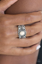 Load image into Gallery viewer, Butterfly Belle - White Crackle Stone Ring - Susan&#39;s Jewelry Shop