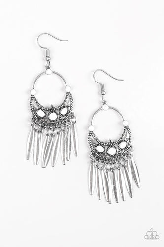 Cry Me A RIVIERA - White Earrings - Susan's Jewelry Shop