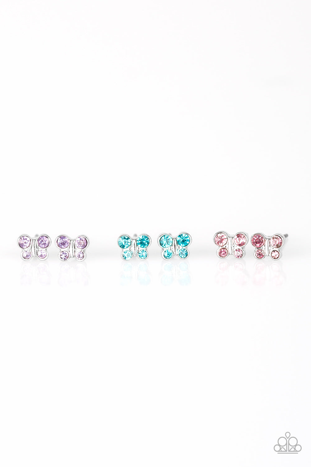 Starlet Shimmer Butterfly Rhinestone Earrings - Susan's Jewelry Shop
