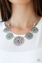 Load image into Gallery viewer, Written In The STAR LILIES - Multi Colored Necklace - Susan&#39;s Jewelry Shop