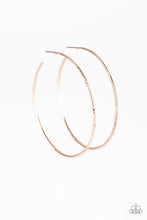 Load image into Gallery viewer, Sleek Fleek Rose Gold Earrings