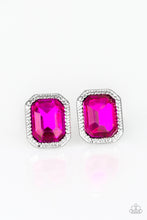 Load image into Gallery viewer, Starlet Shimmer Earring Emerald Cut Rhinestone Earrings - Susan&#39;s Jewelry Shop