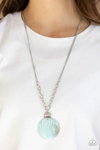 A Top-SHELLer Blue Necklace