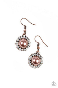 Fashion Show Celebrity Copper Earrings