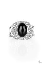 Load image into Gallery viewer, Glittering Go-Getter - Black Ring
