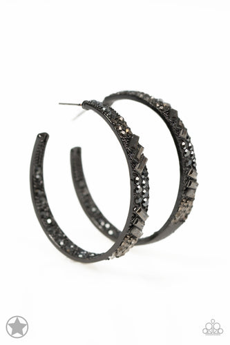 GLITZY By Association - Black Earrings - Susan's Jewelry Shop