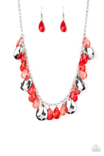 Load image into Gallery viewer, Hurricane Season Red Necklace