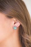 Load image into Gallery viewer, Little Lady - Green Earrings