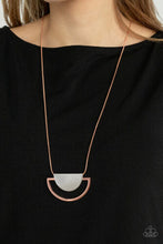 Load image into Gallery viewer, Lunar Phases Copper Necklace