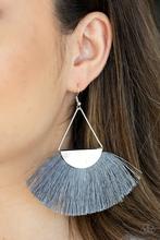 Load image into Gallery viewer, Modern Mayan - Silver Earring
