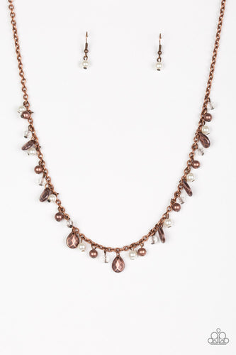 Spring Sophistication - Copper Necklace