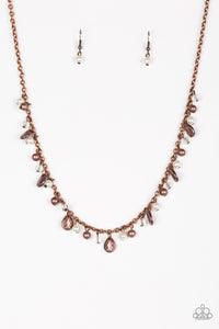 Spring Sophistication - Copper Necklace