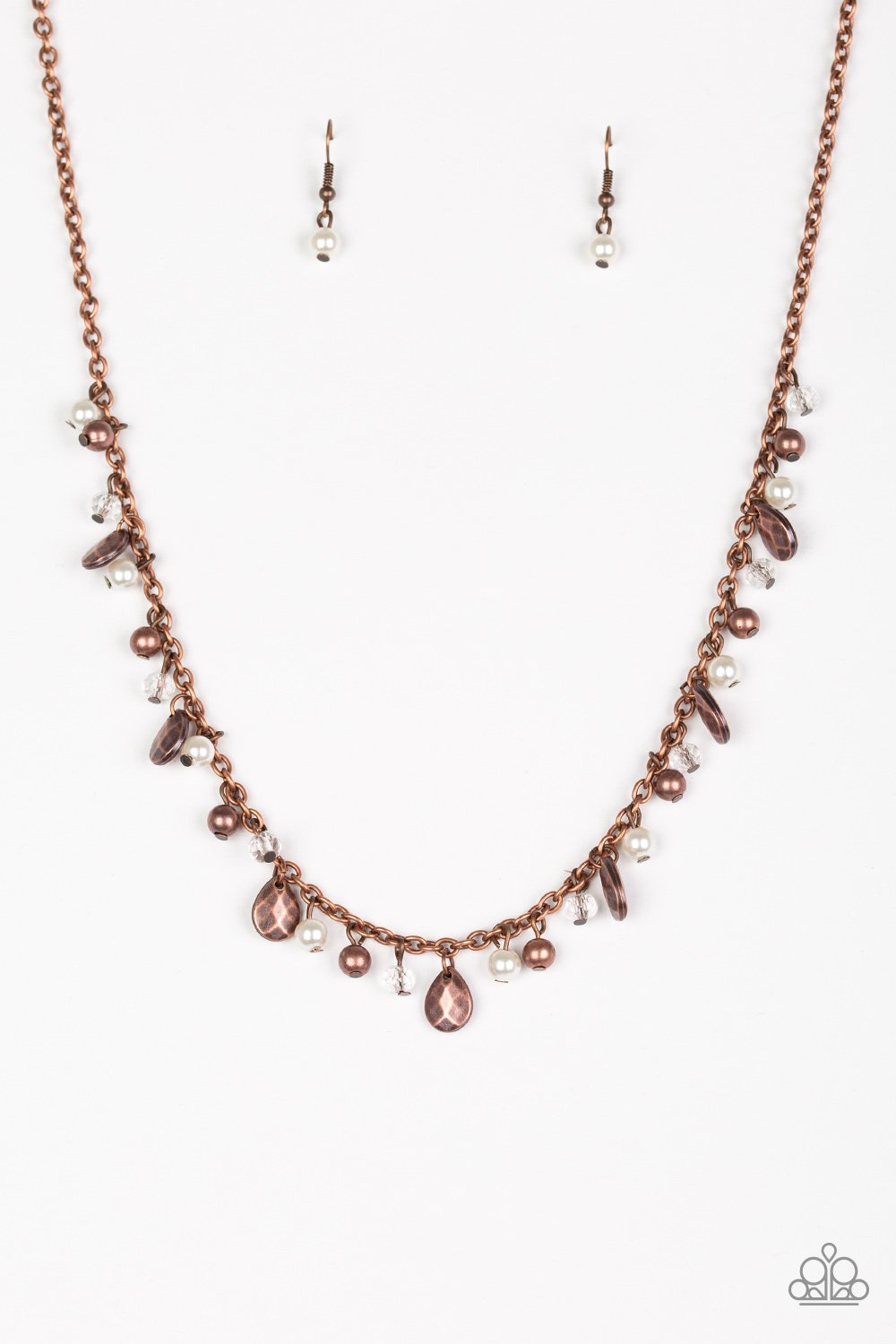 Spring Sophistication - Copper Necklace