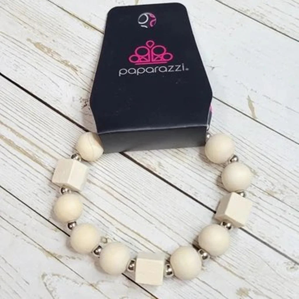 Timber Trendsetter White Bracelet