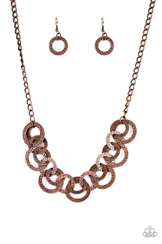 Treasure Tease Copper Necklace